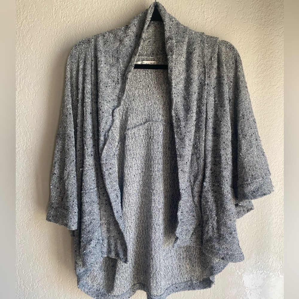 Abercrombie & Fitch Womens One Size Lagenlook Topper kimono Cardigan w Pockets